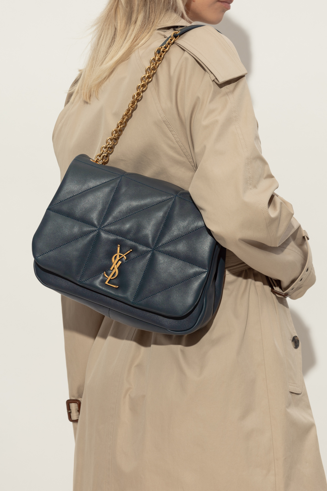 Navy blue Shoulder bag Jamie 4.3 Medium Saint Laurent